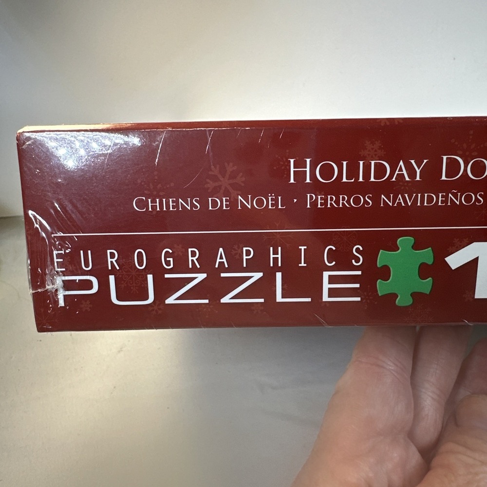 Eurographics HOLIDAY DOGS  Puzzle 1000 Pieces  Sealed - Picture 2 of 9